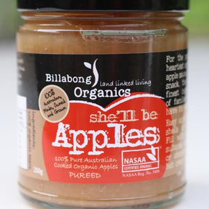 Billabong Organics Apple Puree 250g