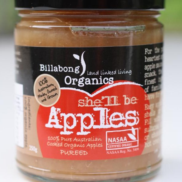 Billabong Organics Apple Puree 250g