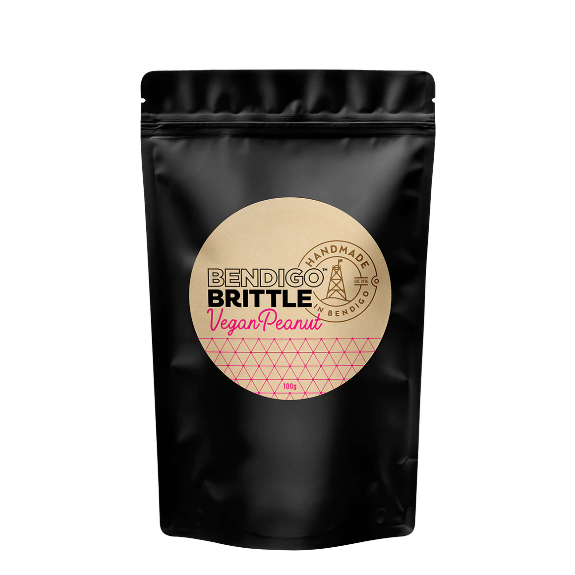 Bendigo Brittle 100g Vegan Peanut Brittle