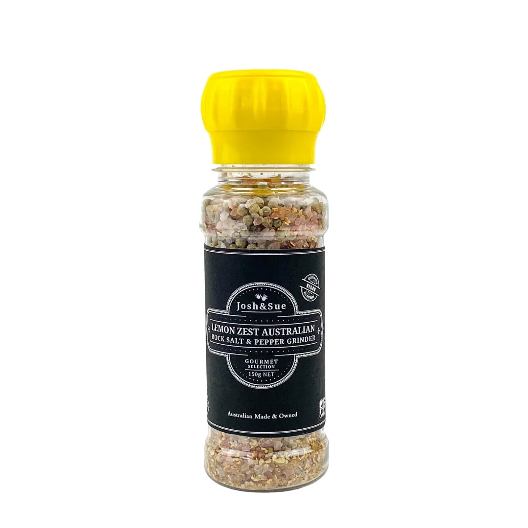 Josh & Sue Lemon Zest Salt & Pepper Grinder