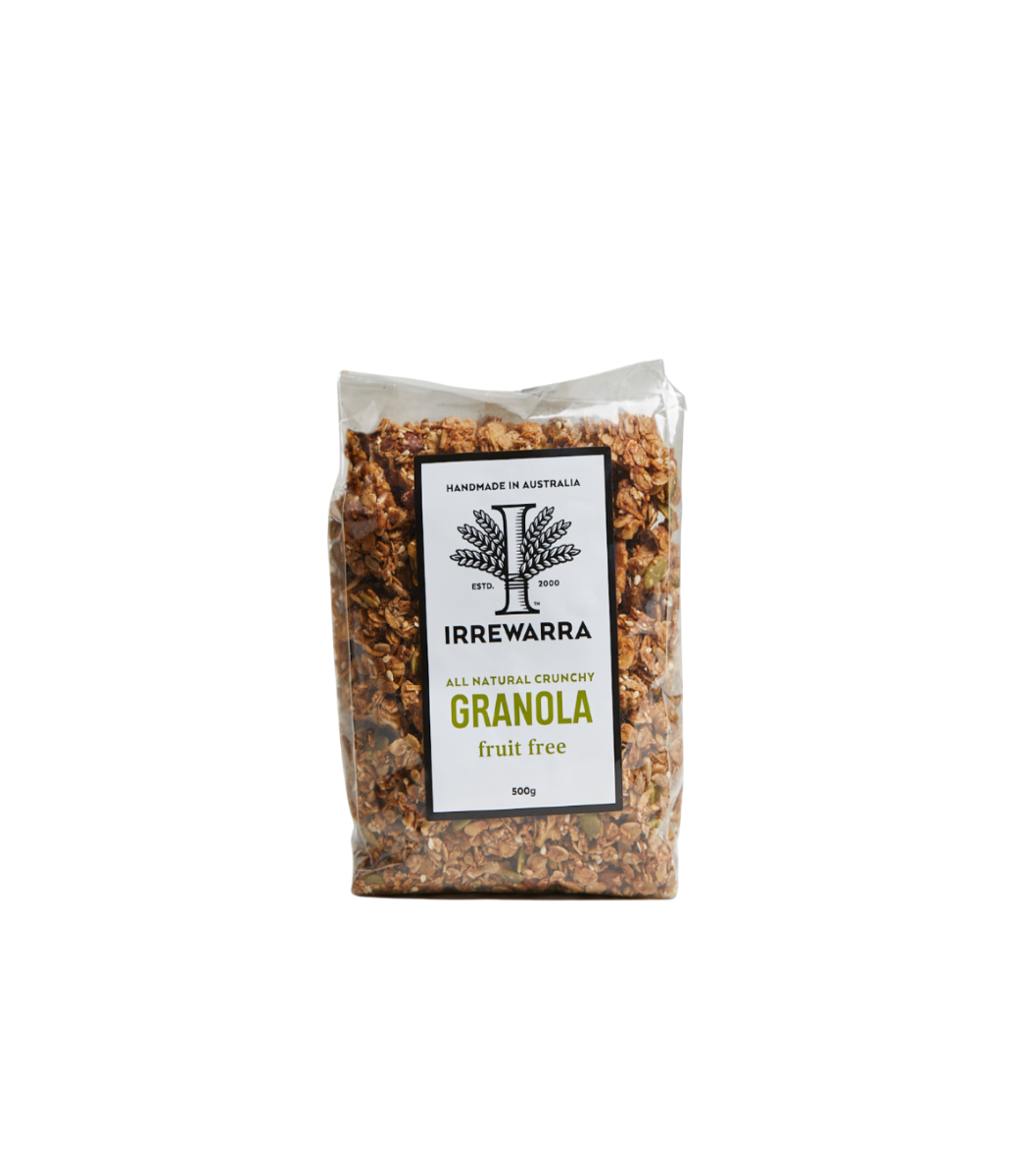 Irrewarra Fruit Free Granola 500g