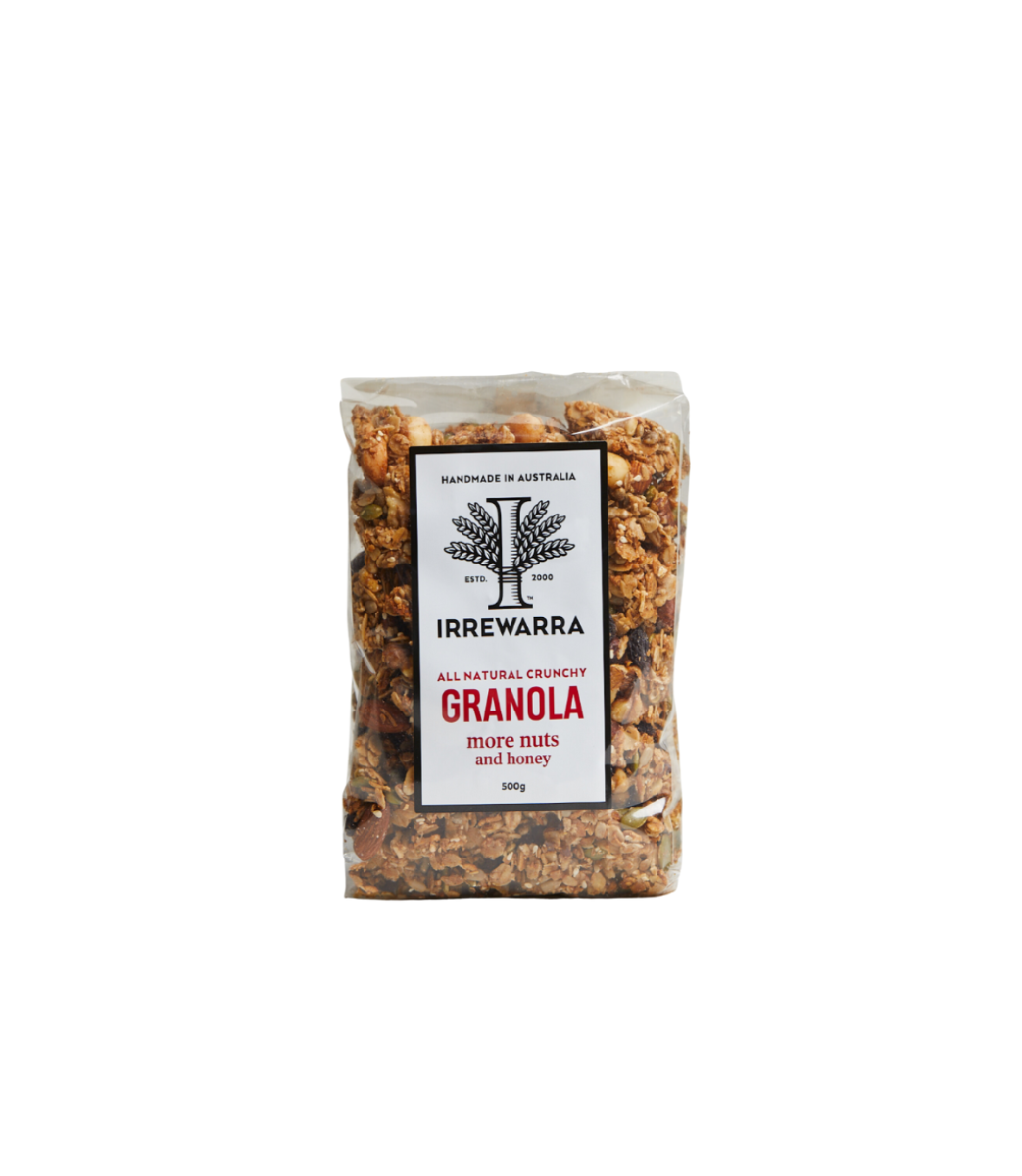 Irrewarra More Nuts & Honey Granola 500g