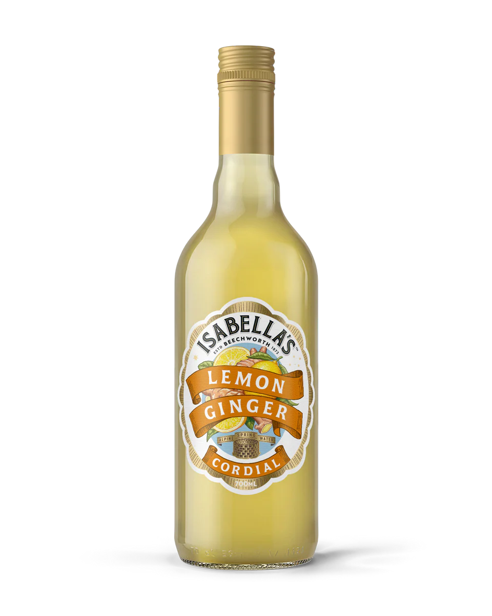 Isabella's Lemon Ginger Cordial