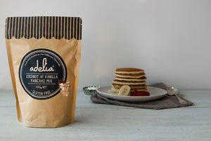 Adelia Fine Foods Coconut & Vanilla Bean Pancake Mix – Gluten Free 450g