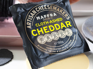 Cheese Society Maffra Cloth Ashed  Matured Cheddar 150g