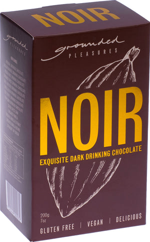 Grounded Pleasures NOIR (Dark) Drinking Chocolate 200g