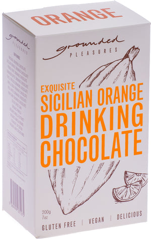 Grounded Pleasures Sicilian Orange Drinking Chocolate 200g