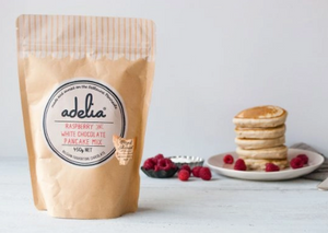 Adelia Fine Foods Raspberry & White Chocolate Pancake Mix 450g